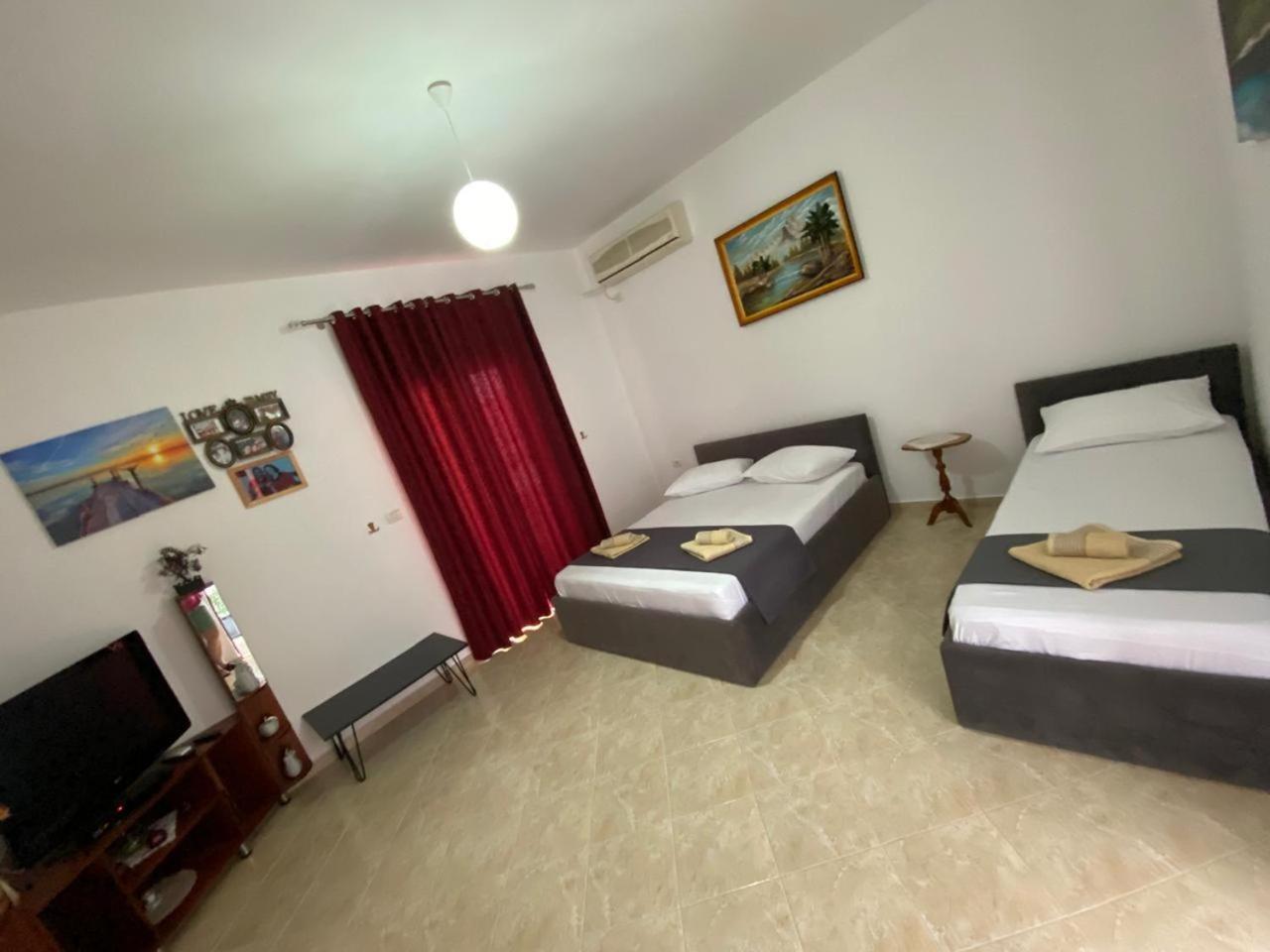 Vila Avni Likometi Ksamil Ruang foto